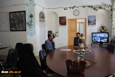 دیدار دکتر لایقیان رئیس واحد شهید رجایی تربت حیدریه با رئیس اداره میراث فرهنگی و گردشگری تربت حیدریه1401.1.22