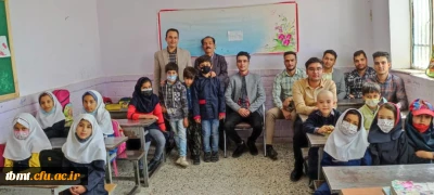 برگزاری طرح ده ورزی با حضور دانشجویان ورودی 97 واحد شهید رجایی تربت حیدریه و بازدید از کلاس های چند پایه1401.1.22