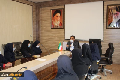 بازدید دانش آموزان دبیرستان فرزانگان از واحد شهید رجایی تربت حیدریه و آشنایی با شرایط ورود و تحصیل در دانشگاه فرهنگیان1401.01.28