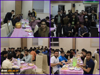 گزارش تصویری از برنامه افطاری دانشجویان واحد شهید رجایی تربت حیدریه با حضور مدیریت دانشگاه فروردین ماه1401 