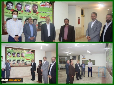 به مناسبت فرا رسیدن هفته گرامیداشت مقام استاد و معلم صورت گرفت:
ادای احترام به یادمان شهدای دانشجو معلم  دانشگاه فرهنگیان شهید رجایی تربت حیدریه با حضور مهندس کی پور معاون محترم استاندار و فرماندار شهرستان ودیگر مسئولین 1401.02.10