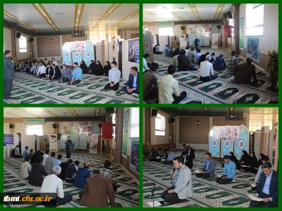 برگزاری مراسم زیارت عاشورا و سخنرانی بصیرتی دکتر لایقیان به مناسبت سوم خرداد ماه، سالروز  فتح خرمشهر 401.3.2