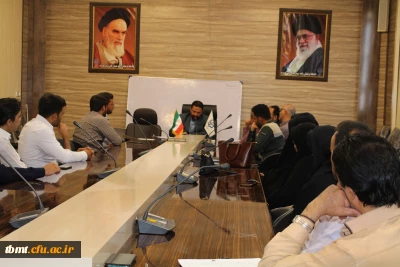 برگزاری جلسه شورای اداری دانشگاه فرهنگیان واحد شهید رجایی تربت حیدریه 1401.3.31