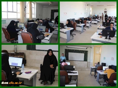 برگزاری آزمون اصلح مهارت آموزان ماده 28  با حضور 165 مهارت آموز در رشته آموزش ابتدایی1401.4.1 