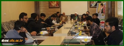 برگزاری نشست هم اندیشی فعالین فرهنگی واحد  به مناسبت روز دانشجو با مسئول دفتر نهاد رهبری در دانشگاه های شهرستان 13آذر1401