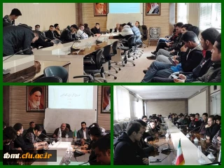 برگزاری جلسات اختصاصی با دانشجویان ورودی های1400 -1399 واحد در جهت اشنایی با مرامنامه های انضباطی، فرهنگی  و آموزشی15آذر1401