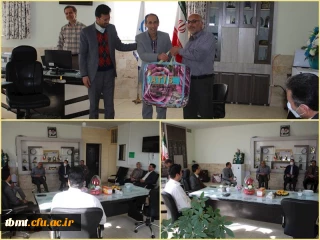 برگزاری مراسم تکریم  پیشکسوتی جناب آقای دکتر محسن شهابی سرپرست سرای دانشجویی واحد شهید رجایی تربت حیدریه. شنبه مورخه 13 اسفند ماه 1401 