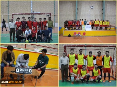 برگزاری مسابقات فوتسال دانشجویی  جام رمضان واحد شهید رجایی تربت حیدریه با حضور بیش از 18 تیم 