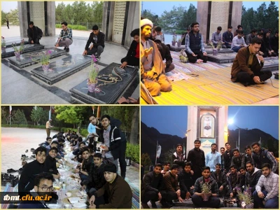 برگزاری مراسم ضیافت شهداء دانشگاه فرهنگیان واحد شهید رجایی تربت حیدریه یک شنبه 27 فروردین ماه 1402به همت هیئت دانشجویی رسالت الحسین علیه السلام و بسیج دانشجویی واحد