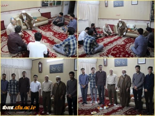 به مناسبت گرامیداشت روز معلم انجام شد: دیدار دانشجو معلمان واحد شهید رجایی تربت حیدریه با استاد اخلاق و مدیر حوزه علمیه هراتی شهرستان حجت الاسلام عصمتی10اردیبهشت ماه1402


