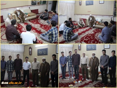 به مناسبت گرامیداشت روز معلم انجام شد: دیدار دانشجو معلمان واحد شهید رجایی تربت حیدریه با استاد اخلاق و مدیر حوزه علمیه هراتی شهرستان حجت الاسلام عصمتی10اردیبهشت ماه1402


