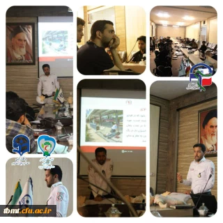 برگزاری  دومین جلسه کارگاه کمک های اولیه به همت کانون دانشجویی هلال احمر  واحد شهید رجایی تربت حیدریه ویژه دانشجو معلمان 1402.2.24