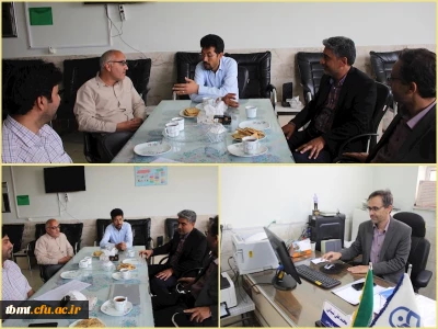 ارزیابی فعالیت های فرهنگی و اجتماعی واحد شهید رجایی تربت حیدریه با حضور  دکتر بخشنده، ناظر سازمان مرکزی و مهندس یزدی کارشناس مسئول فرهنگی دانشگاه فرهنگیان استان 1402.2.25