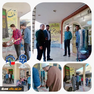 برپایی موکپ پذیرایی دانشجویی به مناسبت شهادت امام جعفر صادق علیه السلام به همت هیئت دانشجویی رسالت الحسین (ع) واحد شهید رجایی تربت حیدریه1402.2.25