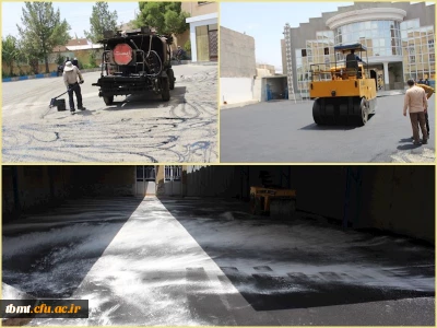 آسفالت محوطه دانشگاه فرهنگیان واحد شهید رجایی تربت حیدریه با پیگیری مسئولین دانشگاه و مساعدت و همراهی شهردار محترم جناب آقای مهندس وحید فرخی تبار  انجام شد1402.3.6
