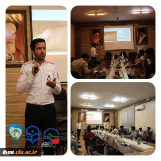 برگزاری هشتمین جلسه کارگاه کمک های اولیه به همت کانون دانشجویی هلال احمر واحد شهید رجایی تربت حیدریه 1402.3.7