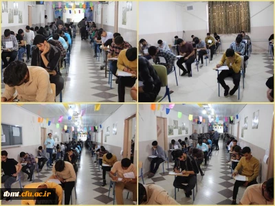 برگزاری آزمون نیم سال دوم سال تحصیلی 1402-1401 واحد شهید رجایی تربت حیدریه