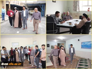 دیدار صمیمی امام جمعه محترم شهرستان تربت حیدریه با مسئولین و دانشجو معلمان واحد شهید رجایی تربت حیدریه و آشنایی با مشکلات و برنامه های این واحد دانشگاهی یک شنبه 4تیر ماه 1402