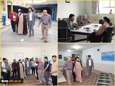 دیدار صمیمی امام جمعه محترم شهرستان تربت حیدریه با مسئولین و دانشجو معلمان واحد شهید رجایی تربت حیدریه و آشنایی با مشکلات و برنامه های این واحد دانشگاهی یک شنبه 4تیر ماه 1402