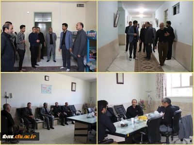 بازدید دکتر دیمه کار مدیریت امور استانی پردیس های دانشگاه فرهنگیان خراسان رضوی از اجرای برنامه های ترم تابستانی واحد شهید رجایی تربت حیدریه1402.5.2