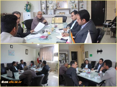 برگزاری جلسه هماهنگی و مشخص نمودن مدارس کارورزی دانشجو معلمان با حضور کارشناسان حوزه آموزش ابتدایی و حراست اداره آموزش و پرورش شهرستان تربت حیدریه1402/7/9