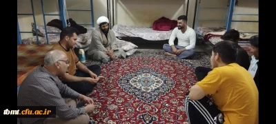  برگزاری جلسه معرفتی و فرهنگی در سرای دانشجویی واحد شهید رجایی تربت حیدریه با حضور حجت الاسلام سماواتی مورخه 1402.8.7
