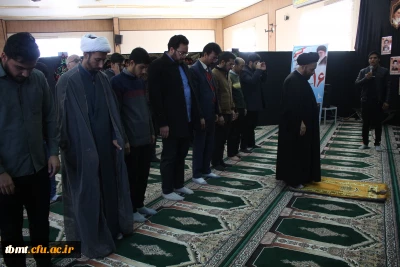 حضور امام جمعه شهرستان تربت حیدریه در جمع دانشجویان واحد شهید رجایی تربت حیدریه به مناسب گرامیداشت روز دانشجو