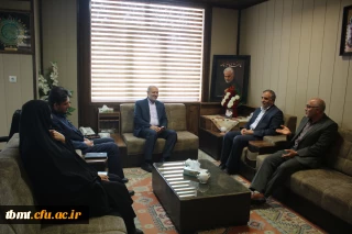 دیدار دکتر تقی پور رییس دانشگاه فرهنگیان استان خراسان رضوی با فرماندار تربت حیدریه 1403.01.26