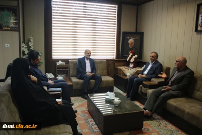 دیدار دکتر تقی پور رییس دانشگاه فرهنگیان استان خراسان رضوی با فرماندار تربت حیدریه 1403.01.26