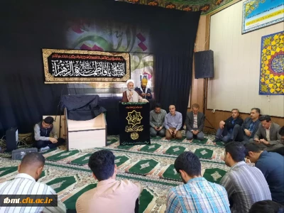 گزارش تصویری برگزاری مراسمات یادبود شهادت ریاست جمهوری اسلامی ایران و هئیت همراه دانشجو معلمان دانشگاه فرهنگیان شهید رجایی تربت حیدریه1403.02.31