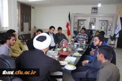 برگزاری جلسه هماهنگی و آشنایی با اعضای بسیج با حضور دکتر روحانی سرپرست و دانشجویان محترم دانشگاه 2