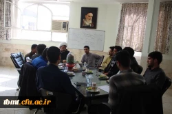 برگزاری جلسه هماهنگی و آشنایی با اعضای بسیج با حضور دکتر روحانی سرپرست و دانشجویان محترم دانشگاه 3