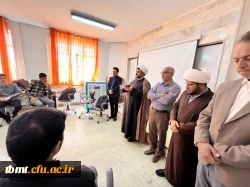 بازدید از روند برگزاری کلاس های آموزشی مرکز شهرک ولی عصر(عج) و عرض خداقوت به اساتید و دانشجویان محترم با حضور دکتر روحانی سرپرست دانشگاه   4