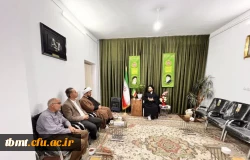 دیدار سرپرست دانشگاه فرهنگیان شهیدرجایی تربت حیدریه با امام جمعه محترم شهرستان 2