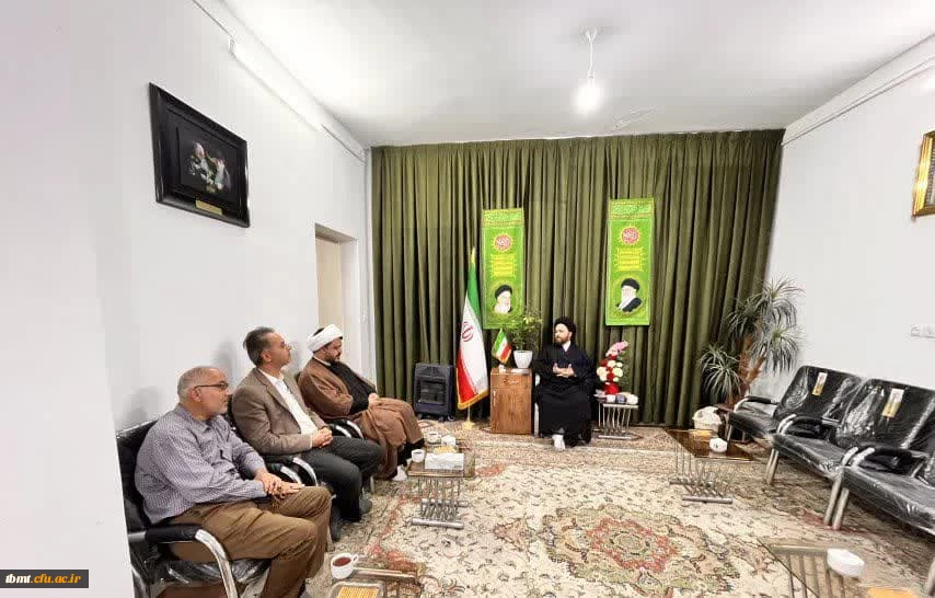 دیدار سرپرست دانشگاه فرهنگیان شهیدرجایی تربت حیدریه با امام جمعه محترم شهرستان 2