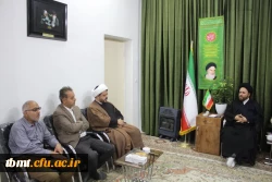 دیدار سرپرست دانشگاه فرهنگیان شهیدرجایی تربت حیدریه با امام جمعه محترم شهرستان 3