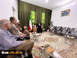 دیدار سرپرست دانشگاه فرهنگیان شهیدرجایی تربت حیدریه با امام جمعه محترم شهرستان 4
