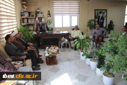 دیدار سرپرست و کارکنان دانشگاه فرهنگیان شهید رجایی تربت حیدریه با فرماندهی انتظامی شهرستان به مناسبت گرامیداشت هفته نیروی انتظامی 2