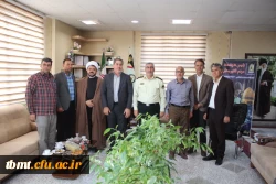 دیدار سرپرست و کارکنان دانشگاه فرهنگیان شهید رجایی تربت حیدریه با فرماندهی انتظامی شهرستان به مناسبت گرامیداشت هفته نیروی انتظامی 3