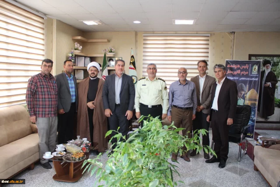 دیدار سرپرست و کارکنان دانشگاه فرهنگیان شهید رجایی تربت حیدریه با فرماندهی انتظامی شهرستان به مناسبت گرامیداشت هفته نیروی انتظامی 3