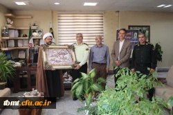 دیدار سرپرست و کارکنان دانشگاه فرهنگیان شهید رجایی تربت حیدریه با فرماندهی انتظامی شهرستان به مناسبت گرامیداشت هفته نیروی انتظامی 4