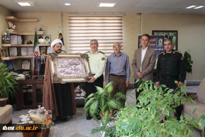 دیدار سرپرست و کارکنان دانشگاه فرهنگیان شهید رجایی تربت حیدریه با فرماندهی انتظامی شهرستان به مناسبت گرامیداشت هفته نیروی انتظامی
