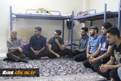 دیدار و گفت وگو صمیمی دکتر روحانی در سرای دانشجویی 4