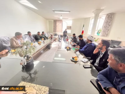 برگزاری جلسه تبادل نظر و گفتگوی ریاست دانشگاه و بسیج دانشجویی