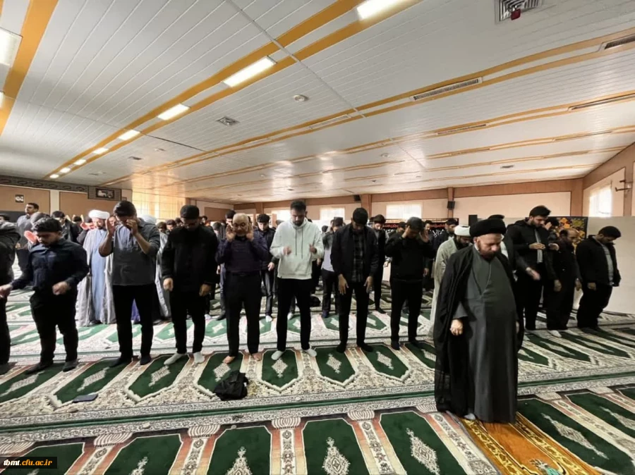 گزارش تصویری برگزاری نماز جماعت ظهر و عصر به امامت حجت الاسلام معلمی امام جمعه محترم شهرستان و همچنین سخنرانی برای دانشجویان جدیدالورود در نمازخانه دانشگاه 2