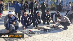 حضور دانشجومعلمان جدیدالورود ۱۴۰۳ با همراهی ریاست و معاونت دانشگاه و جناب سرهنگ قدیرپور مسئول بسیج دانش آموزی در مزار شهدای شهرستان
 4