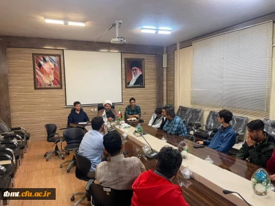 برگزاری اولین جلسه کارگاه شب های کتاب با حضور دانشجویان و دکتر روحانی ریاست محترم دانشگاه