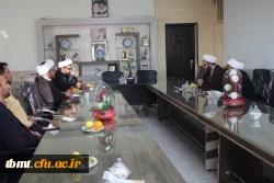 جلسه اساتید گروه معارف با حضور دکتر روحانی ریاست دانشگاه 2