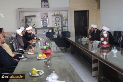 جلسه اساتید گروه معارف با حضور دکتر روحانی ریاست دانشگاه