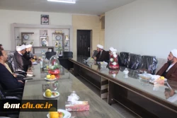 جلسه اساتید گروه معارف با حضور دکتر روحانی ریاست دانشگاه 3